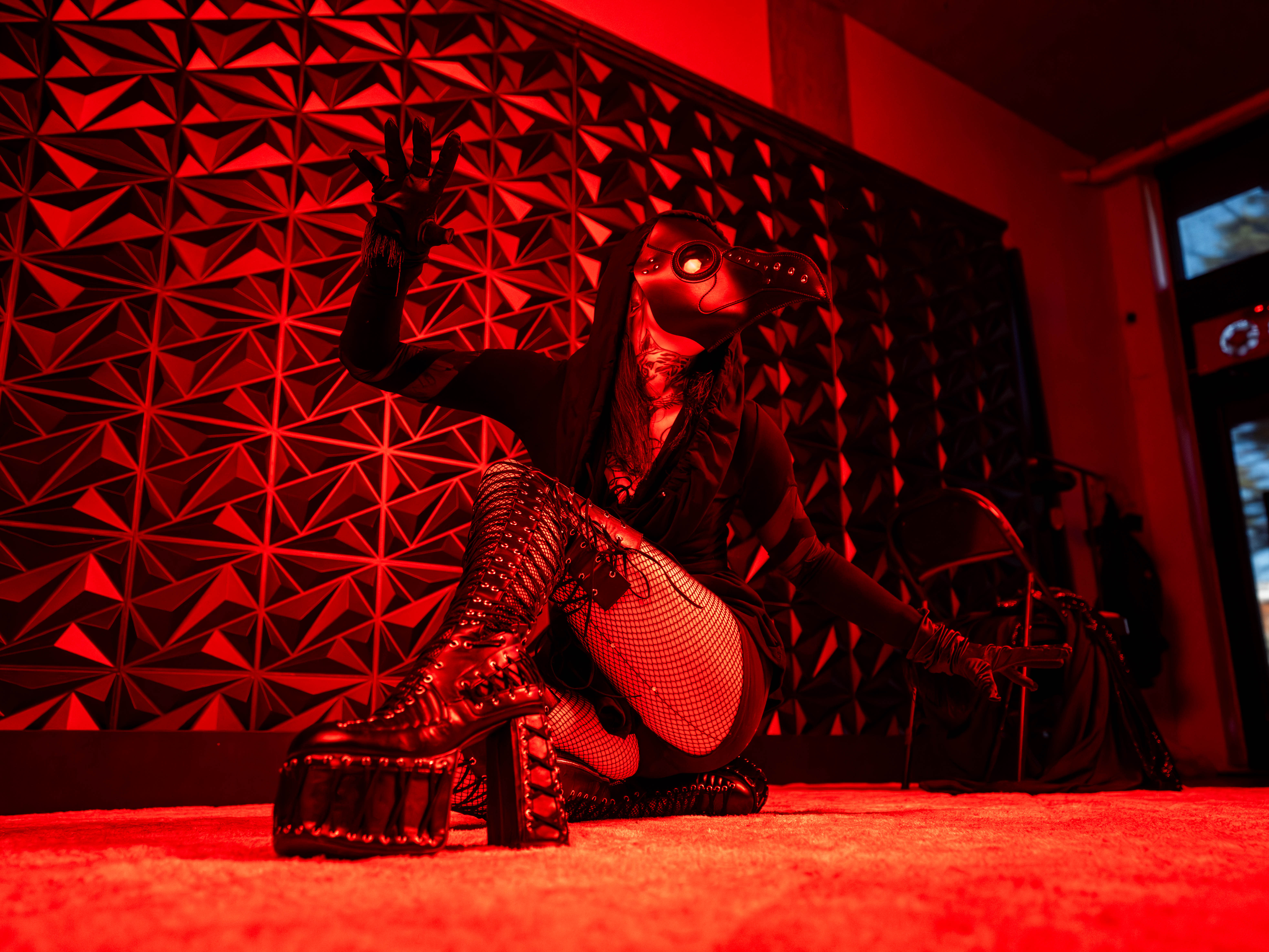 Starfall Studios — editorial shoot with dramatic lighting