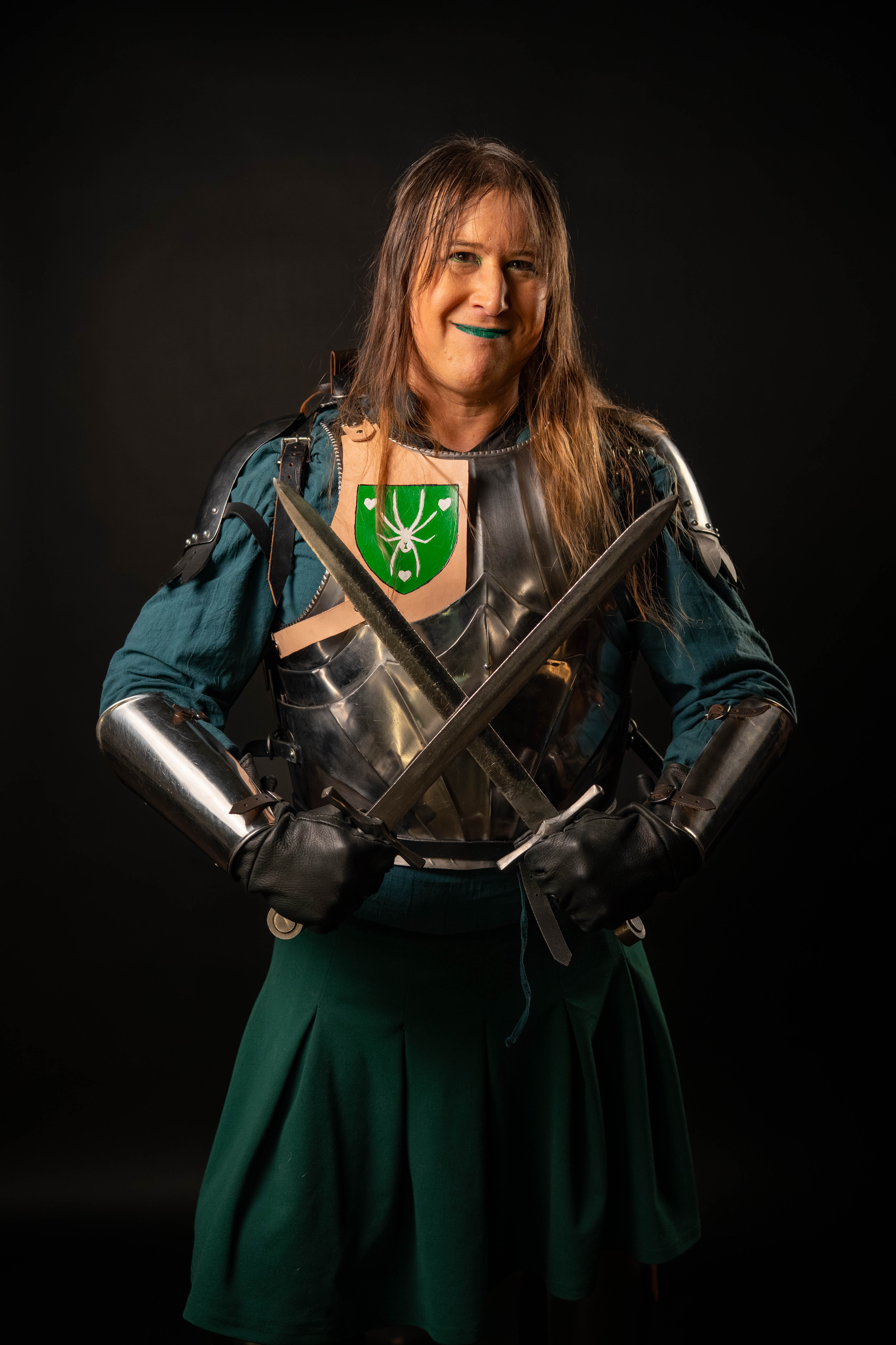 Full plate armor fighter at Starfall Studios