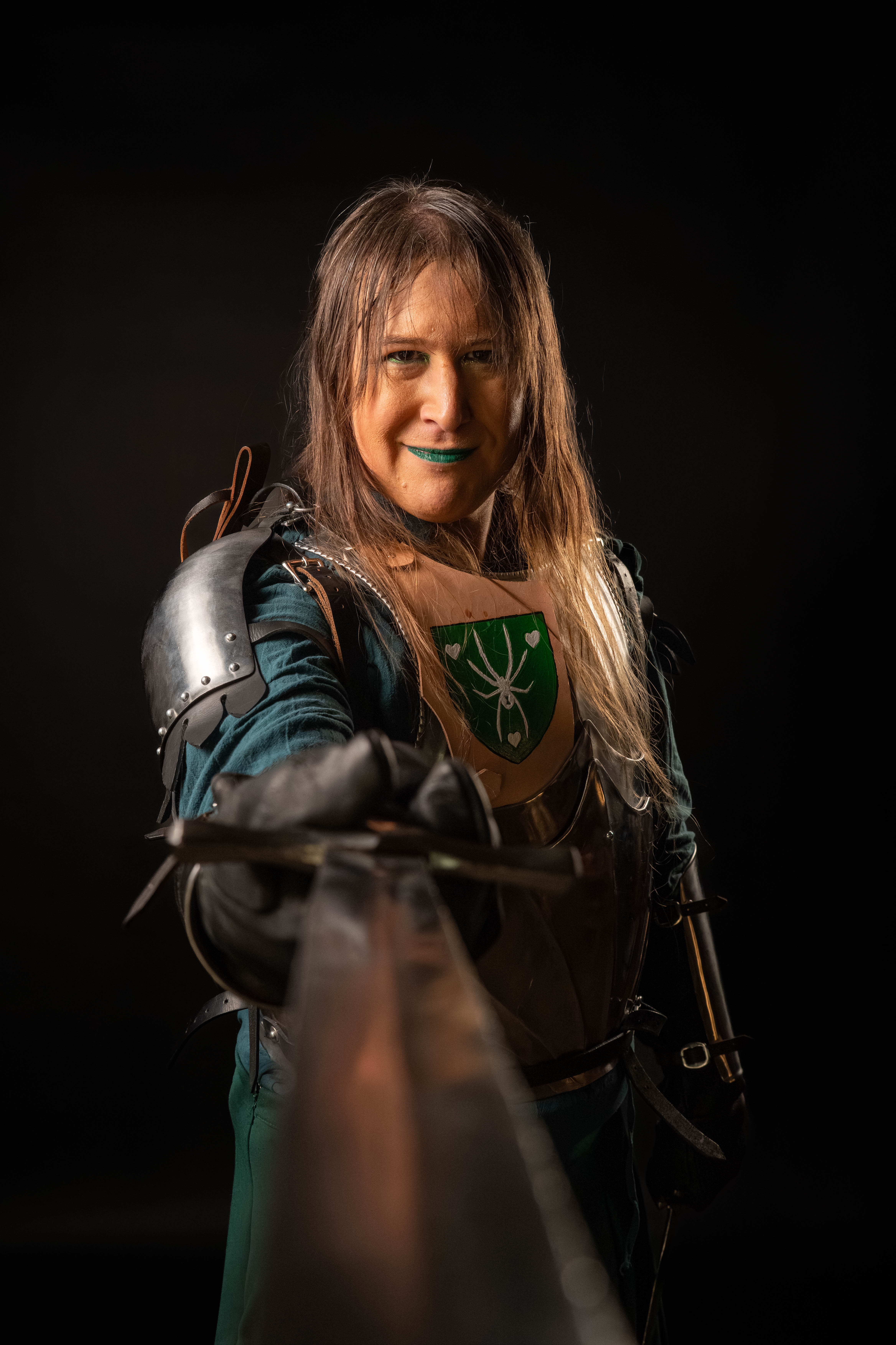 KNF fighter full length shot